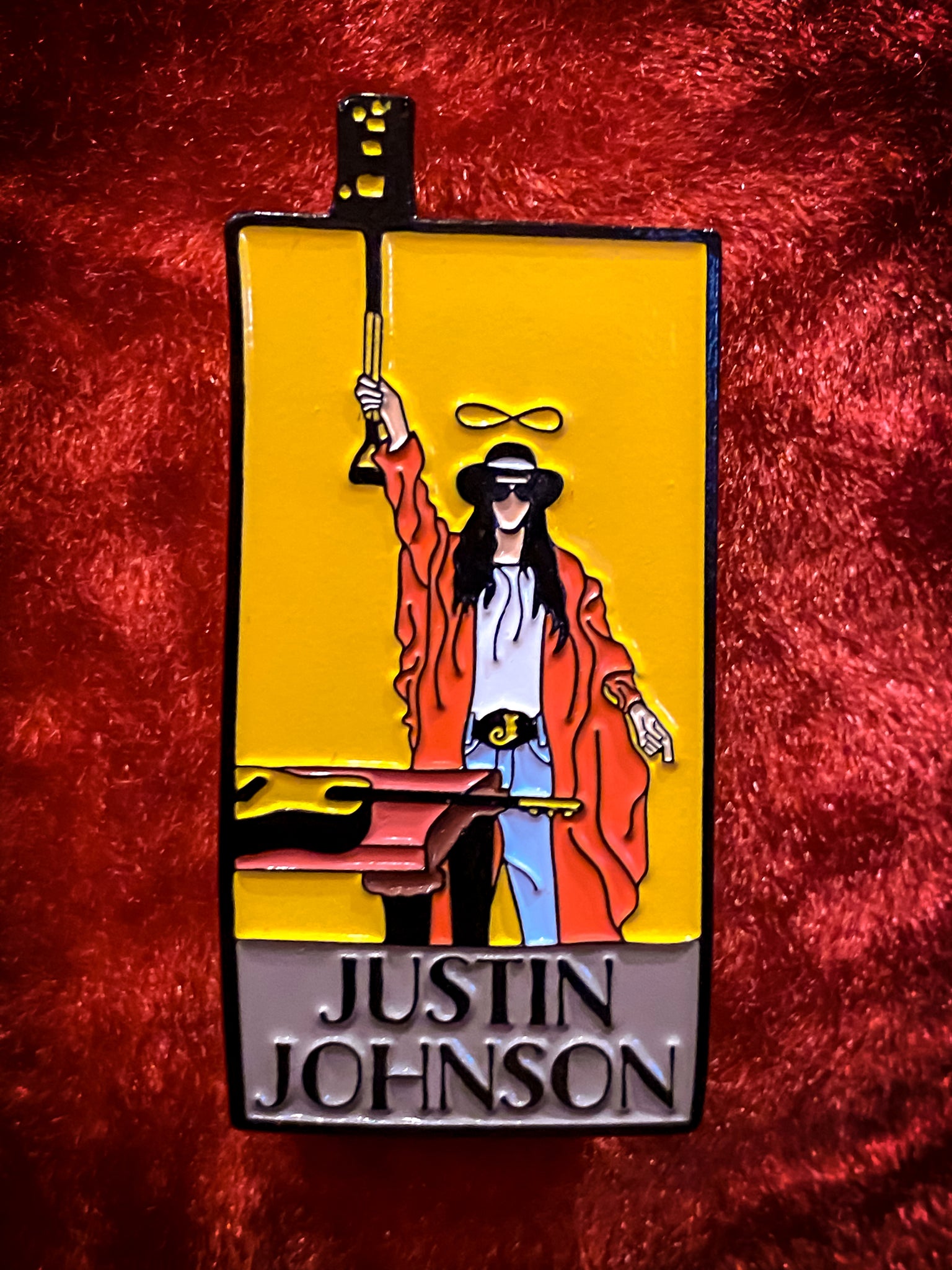 Justin Johnson "Magician" Lapel Pin