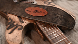 GUITAR STRAP: Justin Johnson Signature Leather Guitar Strap