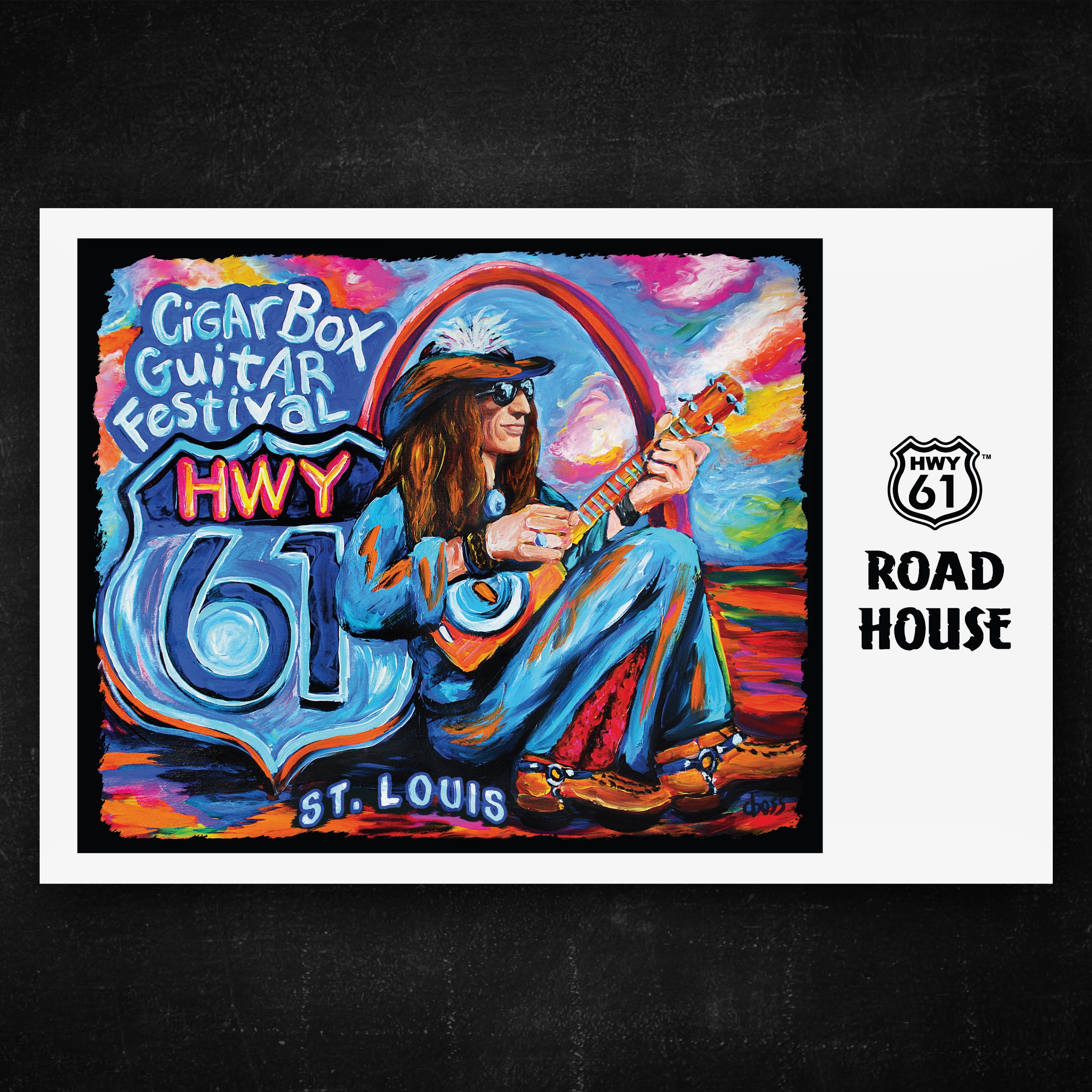 Limited Edition HWY 61 Festival Poster