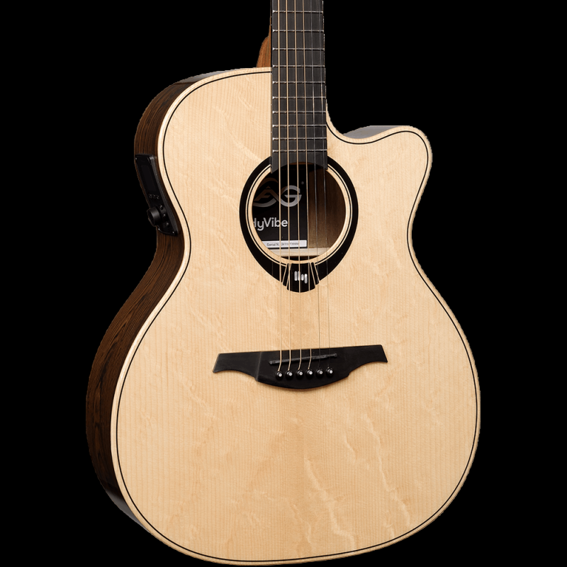 Lag Hyvibe HV30ACE Acoustic Auditorium with Cutaway