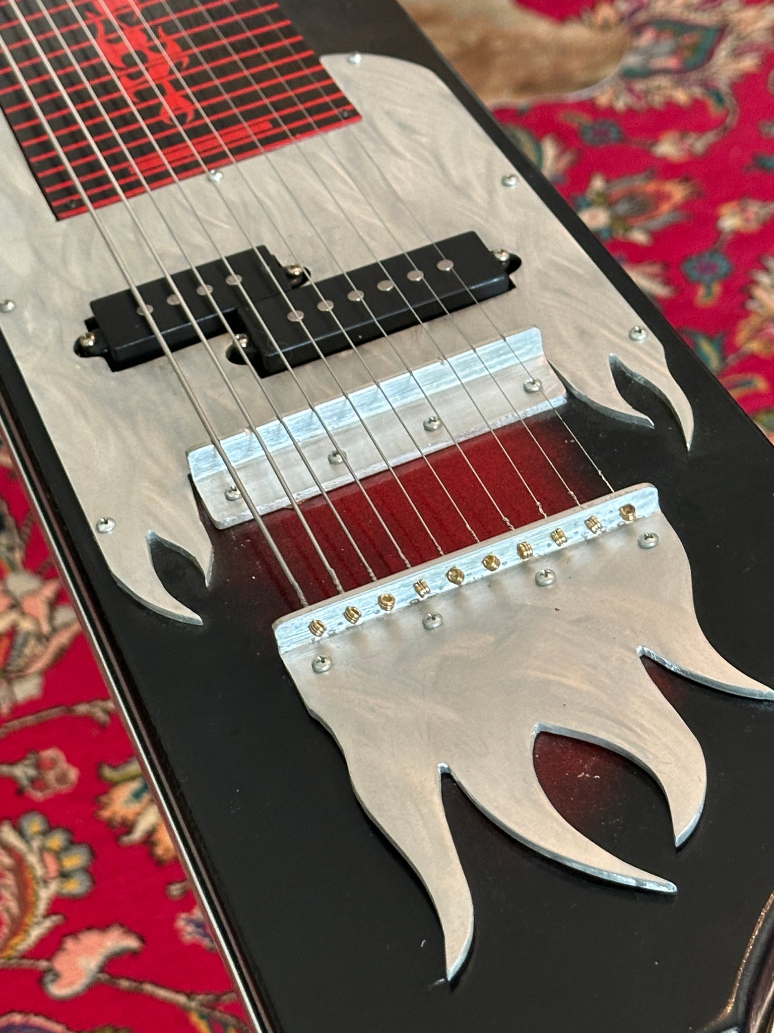 10-String Custom Cadillac Tail-Fin Lap Steel Guitar