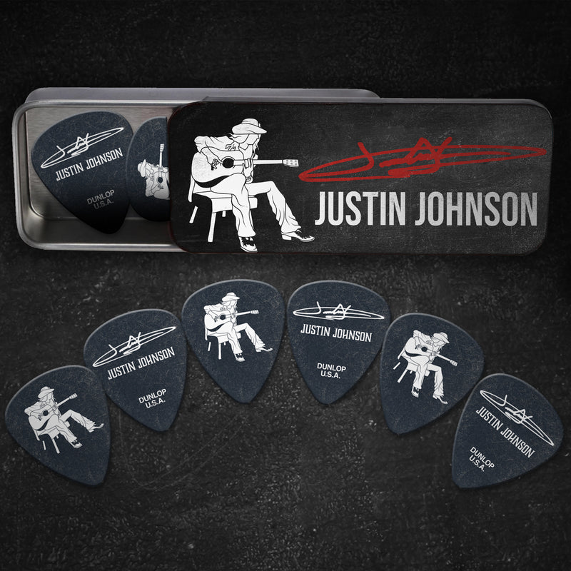 Guitar Pick Set in Signature Tin