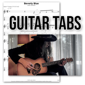 GUITAR TABS - "Beverly Blue"