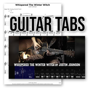 GUITAR TABS - "Whispered the Winter Witch"