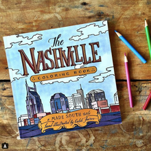 Load image into Gallery viewer, Music City Coloring Book &amp; JJ Signature Colored Pencil Set